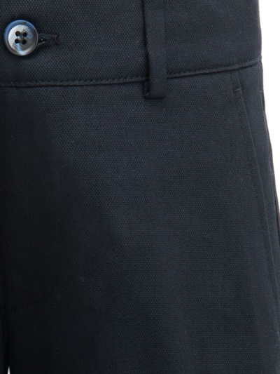 Moustache Tailored Knee-length Shorts In Blue