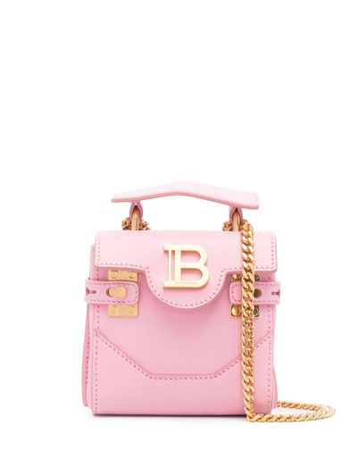 Shop Balmain B Buzz 23 Mini Bag In Pink