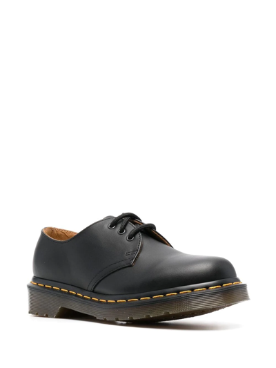Dr. Martens' Unisex 1461 Quad Polished Smooth Shoes In Black