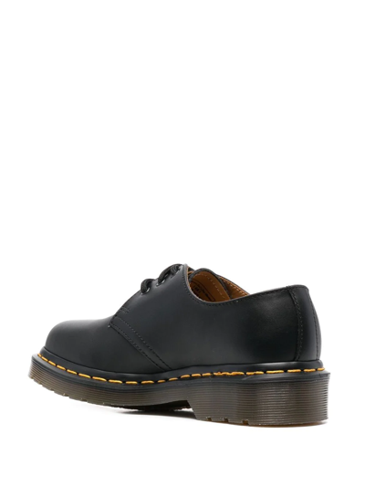 Dr. Martens' Unisex 1461 Quad Polished Smooth Shoes In Black