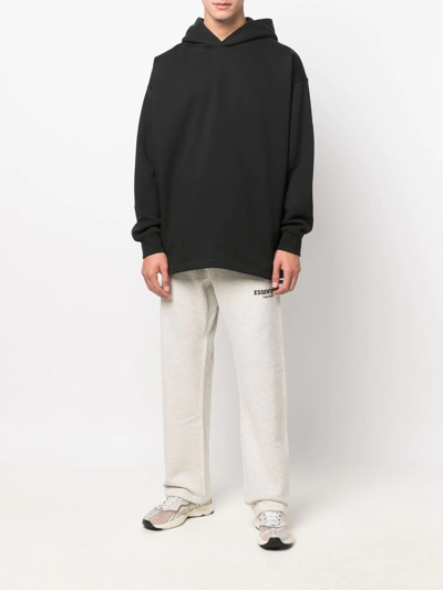 Essentials Logo-print Track Pants In Neutrals