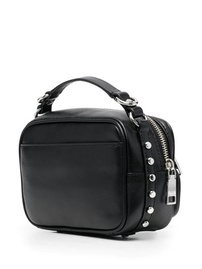 Shop Rebecca Minkoff Studded Pouch Crossbody Bag In Black