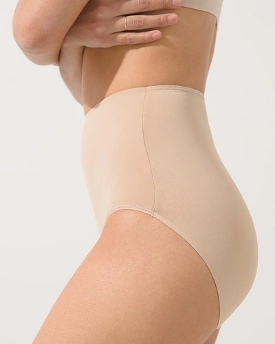 Soma Vanishing Tummy Retro Shaping Brief In Gray Ink