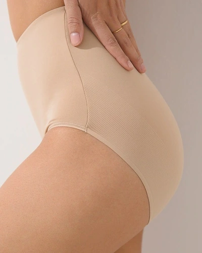 Soma Vanishing Tummy Retro Shaping Brief In Gray Ink