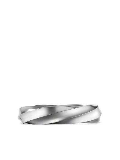CABLE EDGE 环保再生纯银指环戒指（6毫米）