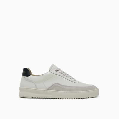 Shop Filling Pieces Mondo Squash Sneakers 46733331901 In White