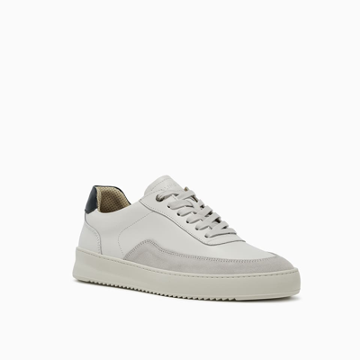 Shop Filling Pieces Mondo Squash Sneakers 46733331901 In White