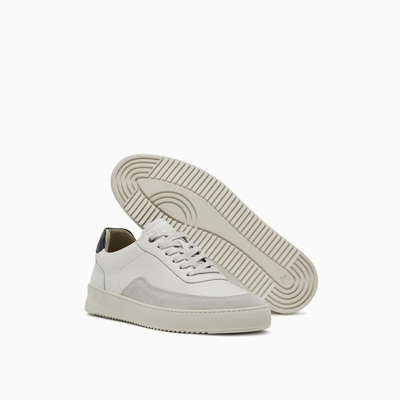 Shop Filling Pieces Mondo Squash Sneakers 46733331901 In White
