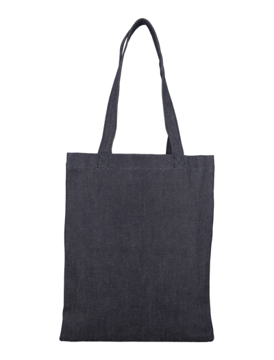 Shop Apc Laure Tote Bag In Indigo