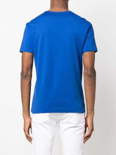Shop Dolce & Gabbana Dg-print T-shirt In Blue
