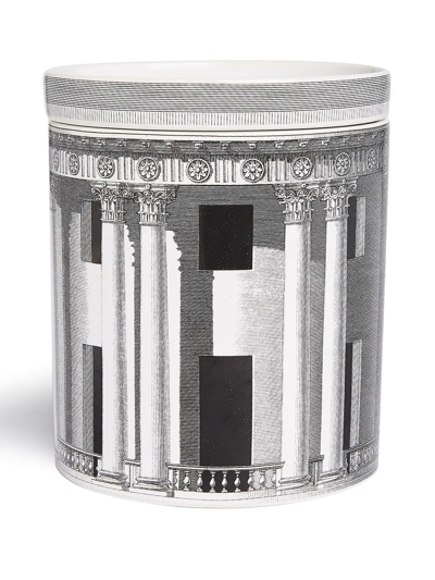 Shop Fornasetti Nel Mentre Scented Candle (310g) In Grey