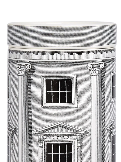 Fornasetti Architettura Immaginazione Scented Tower Candle 800g In Grey