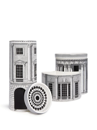Fornasetti Nel Mentre Scented Candle (310g) In Grey