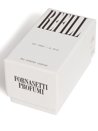 Shop Fornasetti Refill Candles (set Of 2) In White