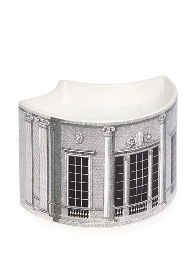 Shop Fornasetti Architettura Scented Candle (310g) In Grey
