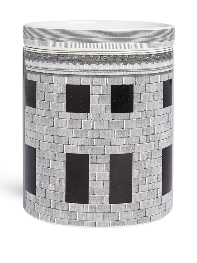 Fornasetti Nel Mentre Scented Candle In Grey