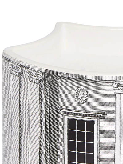 Shop Fornasetti Architettura Scented Candle (310g) In Grey