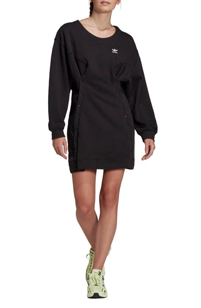 Adidas Originals Always Original Sweatshirt Dress In Black | ModeSens