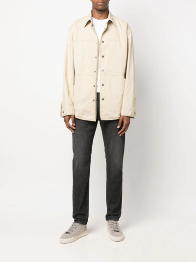 Diesel Straight 2080 D-reel Joggjeans In 黑色