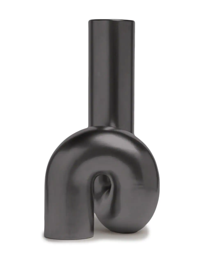 Polspotten Yourtube Black Vase In 黑色