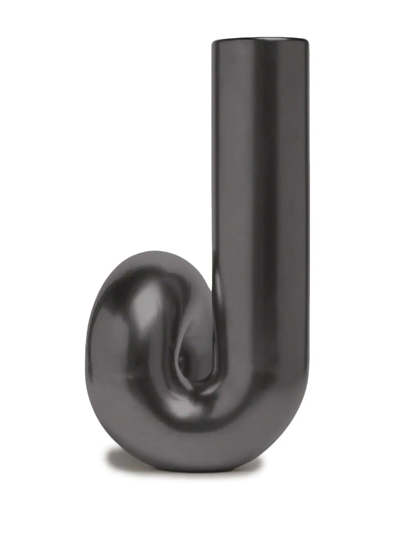 Polspotten Yourtube Black Vase In 黑色
