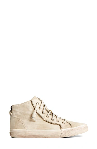 Shop Sperry Top-sider® X Rebecca Minkoff Washed Canvas High Top Sneaker In Tan