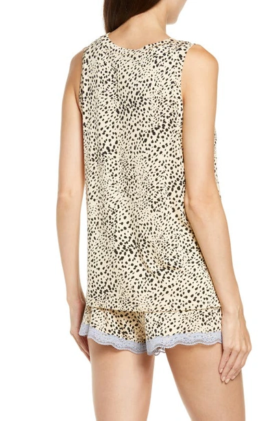 Honeydew Intimates All American Shortie Pajamas In Natural Animal