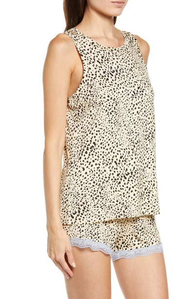 Honeydew Intimates All American Shortie Pajamas In Natural Animal