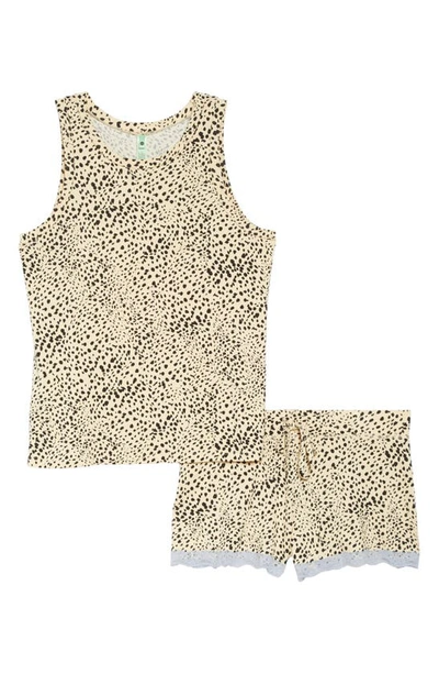 Honeydew Intimates All American Shortie Pajamas In Natural Animal
