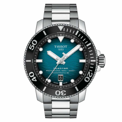 Shop Tissot Seastar Automatic Mens Watch T120.607.11.041.00 In Black / Blue
