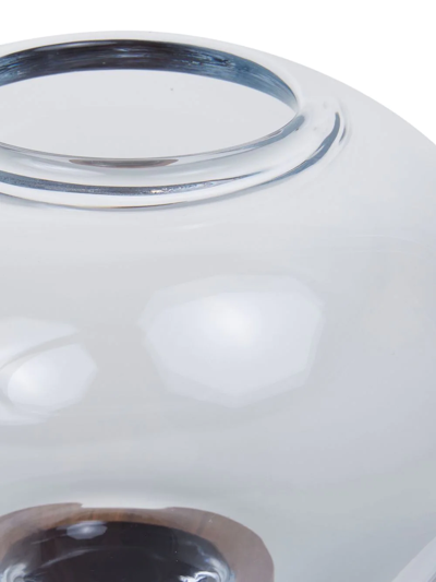 Lsa International Oblate Medium Vase In Braun