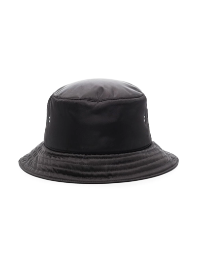 Shop Burberry Horseferry Print Bucket Hat In Black