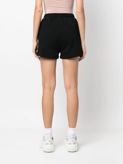 Ksubi High-waist Track Shorts In Schwarz
