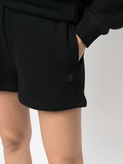 Ksubi High-waist Track Shorts In Schwarz