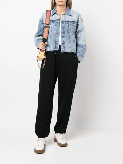 Ksubi Elasticated-waistband Detail Trousers In Schwarz