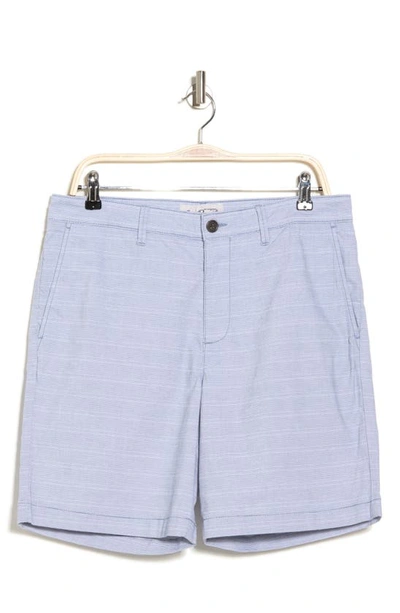Original Penguin Slim Feeder Stripe Shorts In Bering Sea