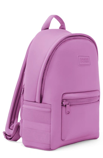 Shop Dagne Dover Medium Dakota Neoprene Backpack In Violet