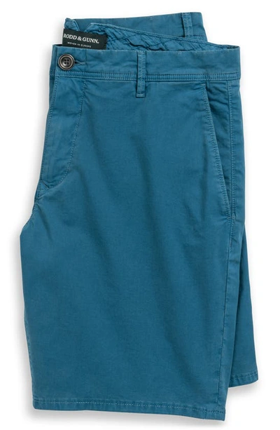 Shop Rodd & Gunn The Peaks Regular Fit Shorts In Turquoise