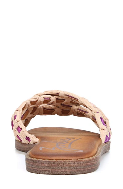 Shop Zodiac Cerina Woven Slide Sandal In Lilac/ Amethyst