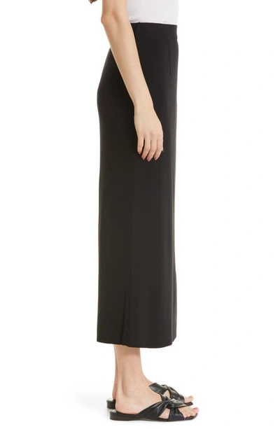 Misook Long Straight Skirt In Black