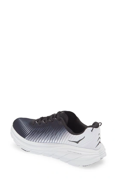 Shop Hoka Rincon 3 Running Shoe In Black / White