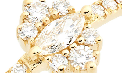 Bony Levy Getty Crown Cluster Diamond Ring In 18k Yellow Gold