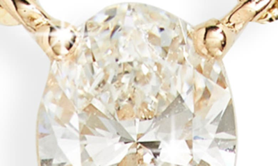 Lana Jewelry Solo Oval Diamond Malibu Necklace In Yellow