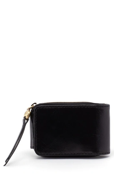 Shop Hobo View Bifold Leather Wallet In Black