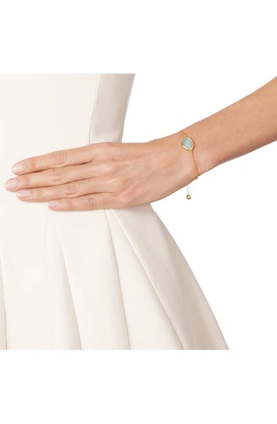 Monica Vinader Siren Teardrop Bracelet In Yellow Gold