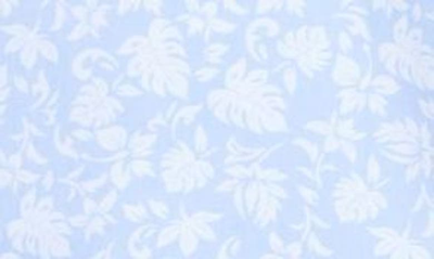 Shop Slate & Stone Floral Print Short Sleeve Shirt In Light Blue Hawaiian