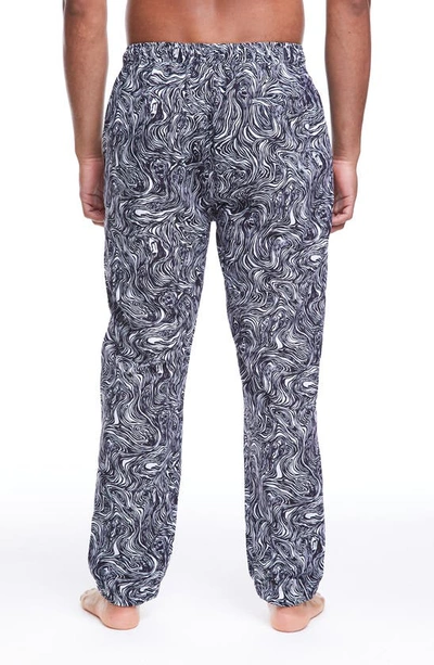 Boardies Forest Faces Drawstring Pants In Black White