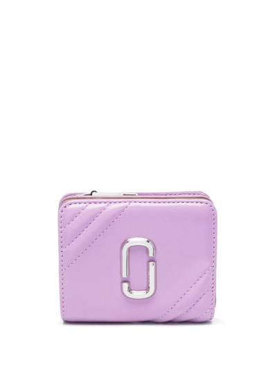 Shop Marc Jacobs Portafoglio In Pink & Purple