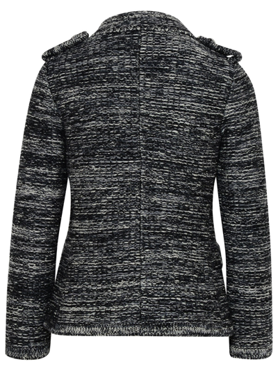 Shop Charlott Wool Jacket In Grey