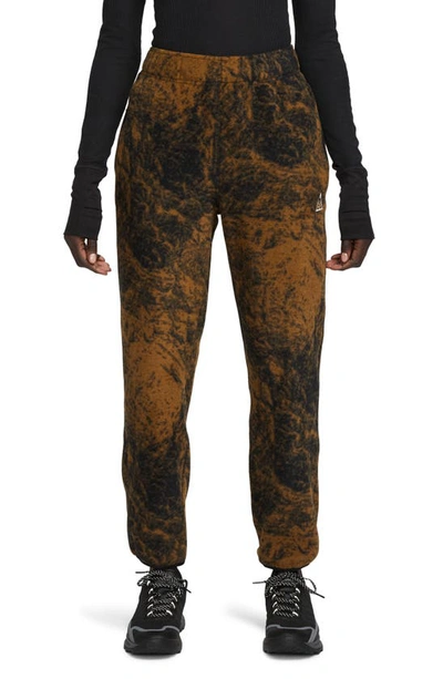 Nike Acg Printed Fleece Therma-fit Track Pants In Brown | ModeSens